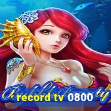 record tv 0800